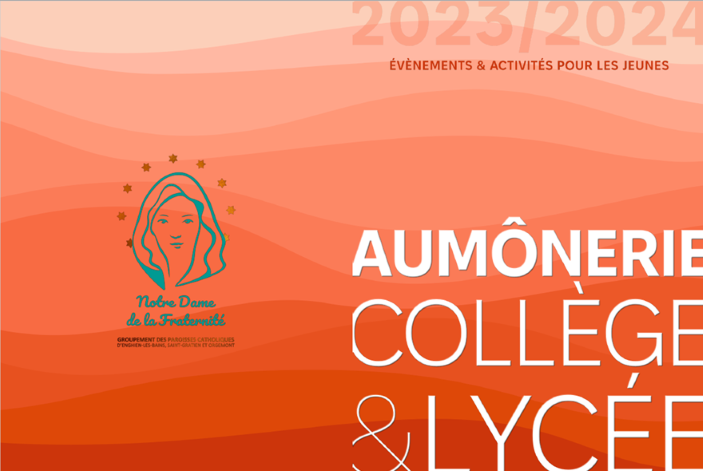 Aumônerie Collège & Lycée et ConneXion 2023 2024