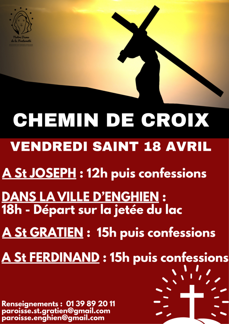Chemin de Croix - Vendredi saint 18 avril