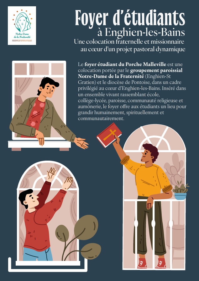 Colocation pour 3 étudiants