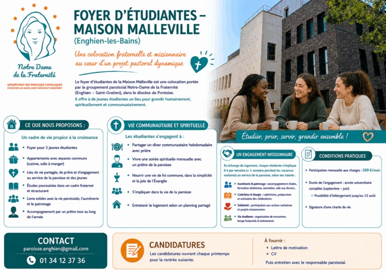 Foyer de jeunes femmes à Enghien les Bains